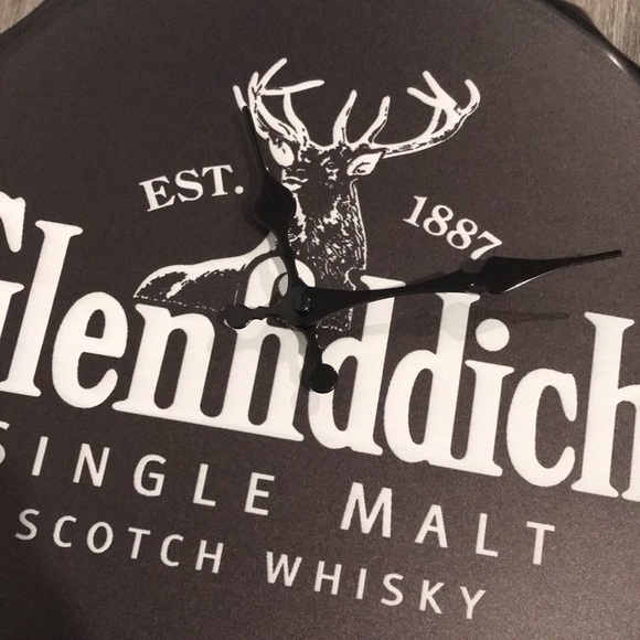 glenfiddich Wall Decor Glenfiddich Scotch Whisky Bar Man Cave Clock Poshmark